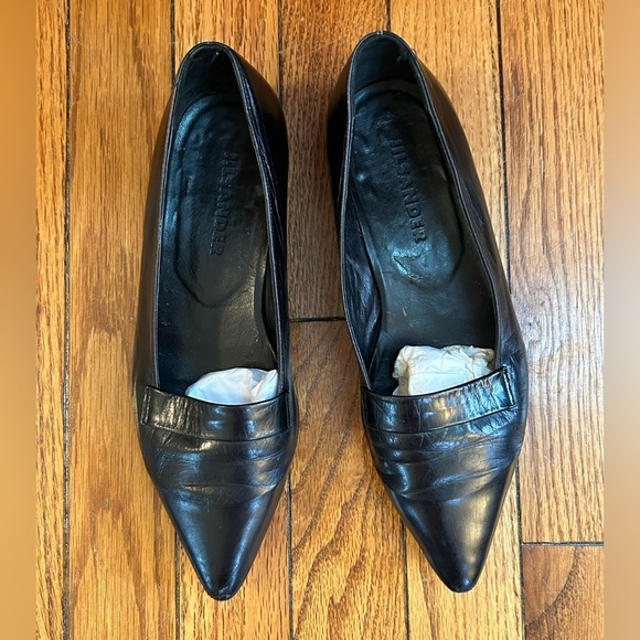 Jil Sander pointed toe flats, size 37.5 - Picture 1 of 12